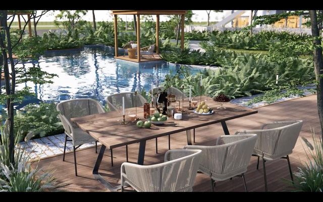 Cư dân Ecopark ngồi trong nhà vẫn có thể ngắm suối chảy, thác đổ - Ảnh 10. Cư dân Ecopark ngồi trong nhà vẫn có thể ngắm suối chảy, thác đổ - Ảnh 10.