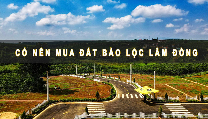 CÓ NÊN MUA ĐẤT NỀN BẢO LỘC?