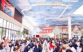 Giới đầu tư hào hứng đến “săn nhà triệu đô” tại Aqua City