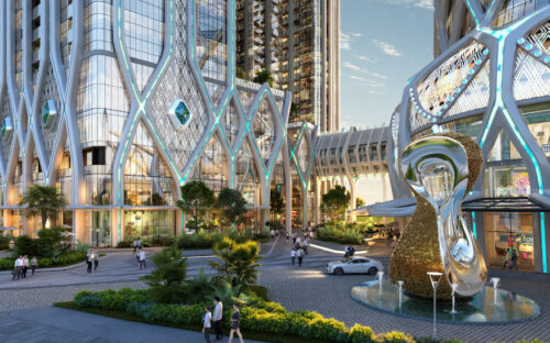 Tiền đổ vào bất động sản đang tăng