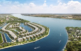 Thế đất “thủy bao” vượng khí sinh tài của dinh thự hàng hiệu The Rivus