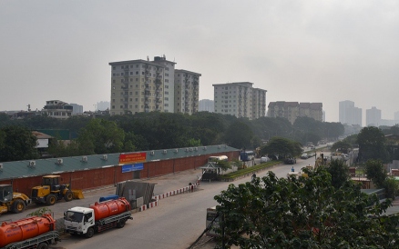 Hình ảnh đoạn đường Vành đai 2,5 Hà Nội yêu cầu khẩn trương thanh tra