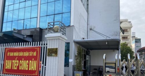 Hà Nội sáp nhập 2 đơn vị tại quận Tây Hồ