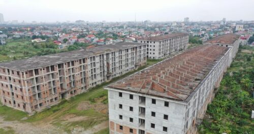 Cận cảnh dự án ký túc xá sinh viên 860 tỉ đồng bỏ hoang 15 năm