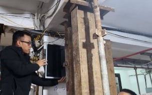 Hà Nội: Chung cư mini ở Quận Thanh Xuân nứt cột bê tông, toàn bộ cư dân di dời