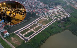 Xuyên đêm đấu giá đất huyện ven Hà Nội, lô cao nhất trả 127 triệu đồng/m2