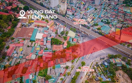 Toàn cảnh khu vực được quy hoạch làm đường Hoàng Quốc Việt kéo dài, nối liền 4 tuyến vành đai của Hà Nội 1 Toàn cảnh khu vực được quy hoạch làm đường Hoàng Quốc Việt kéo dài, nối liền 4 tuyến vành đai của Hà Nội