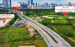 Nằm sát khu biệt thự Vinhomes Green Bay có giá gần 1 tỷ đồng mỗi m2, dự án 74ha của VinGroup trên đường Lê Quang Đạo đón tin vui