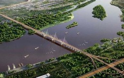 Cận cảnh khu vực sắp xây nút giao 2.400 tỉ trên con đường 10 làn xe ở Hà Nội