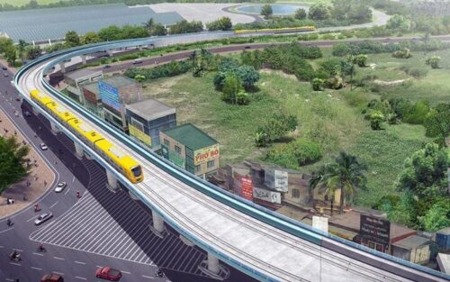 Đường sắt đô thị số 5 chưa xây dựng, giá đất Hòa Lạc đã tăng 'ăn theo'