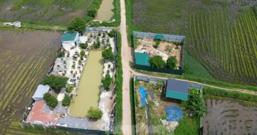 Nhiều công trình vi phạm đất đai, trật tự xây dựng ở Hà Nội chưa được xử lý dứt điểm