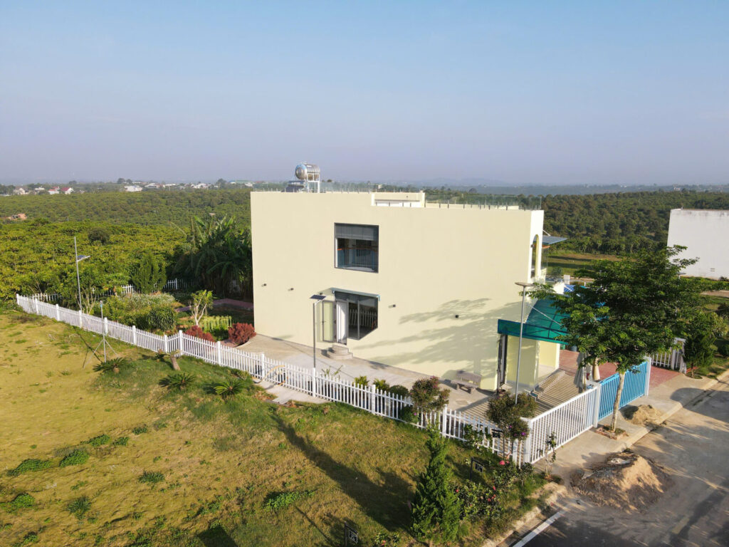 Ảnh thực tế về việc đã có rất nhiều cư dân tại Làng Mộc An